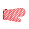 Betty Crocker Silicone Oven Mitt, Red W/white Polka Dots