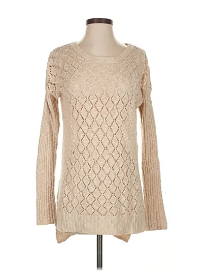 Pre-owned Between Me & You Pullover Sweater In Brown