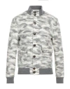 Betwoin Man Jacket Grey Size 44 Virgin Wool, Polyester In Grey