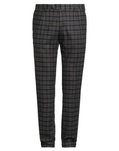 Betwoin Man Pants Dark Brown Size 36 Wool, Polyester, Polyamide, Elastane