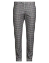 Betwoin Man Pants Grey Size 40 Cotton, Elastane In Gray