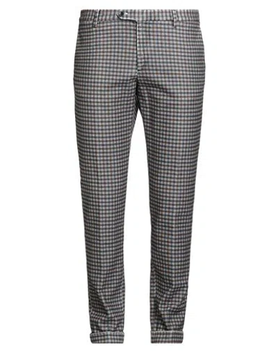 Betwoin Man Pants Grey Size 40 Cotton, Elastane In Gray
