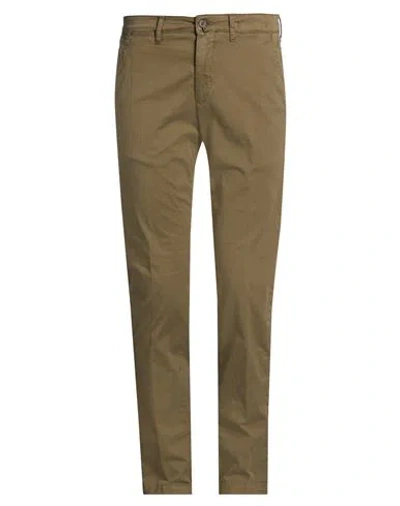 Betwoin Man Pants Military Green Size 44 Cotton, Elastane