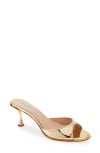 Betzábe Jenni Mirror Sandal In Gold