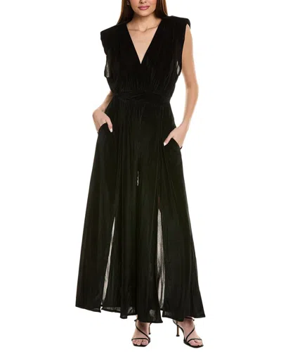 Beulah 2pc Top & Pant Set In Black