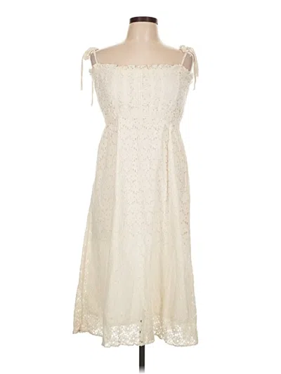 Pre-owned Beulah Casual Dress In Ivory