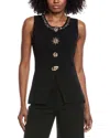 Beulah Embellished Top In Black