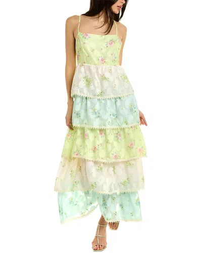 BEULAH BEULAH FLORAL MAXI DRESS