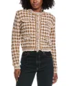 Beulah Knit Jacket In Brown