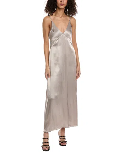 Beulah Maxi Dress In Grey