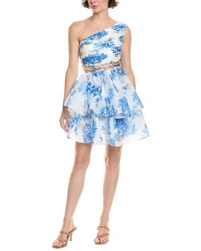 Beulah Mini Dress In Blue