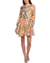 Beulah Mini Dress In Multi