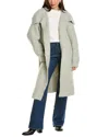 BEULAH BEULAH MOHAIR & WOOL-BLEND TRENCH COAT