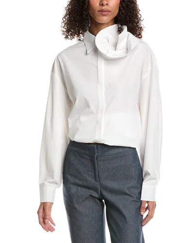 Beulah Oversized Shirt In White