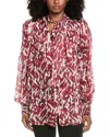 Beulah Printed Blouse In Multi