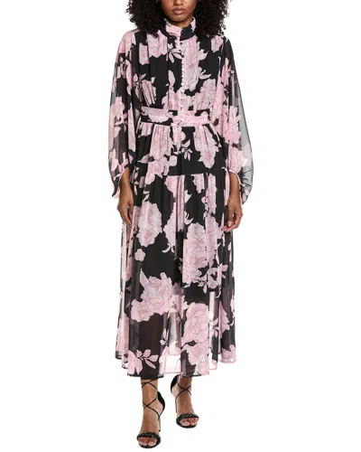 Beulah Printed Midi Dress In Multi