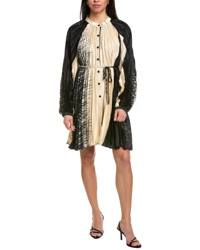 Beulah Shift Dress In Neutral