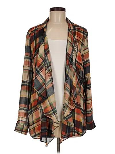 Pre-owned Beulah Style Cardigan Sweater In Brown