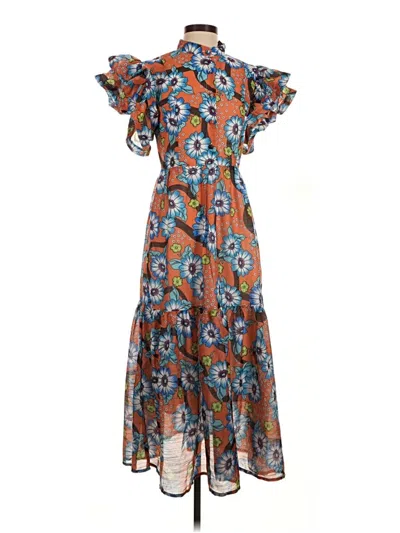 Pre-owned Beulah Style Casual Dress In Blue