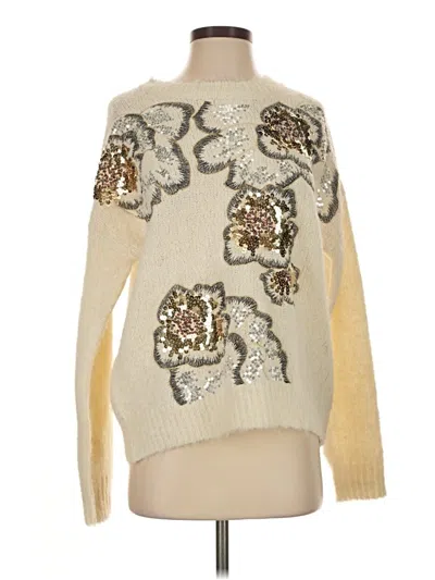 Pre-owned Beulah Style Pullover Sweater In Gold