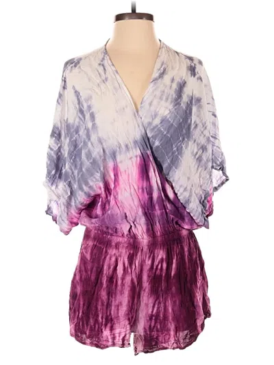 Pre-owned Beulah Style Romper In Purple