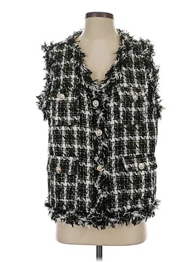 Pre-owned Beulah Style Vest In Black