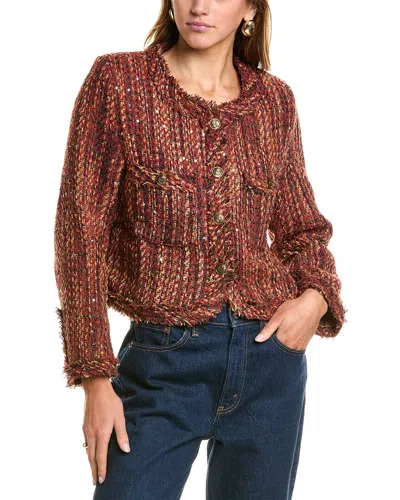 Beulah Topper In Red