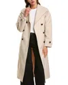 Beulah Trench Coat In Neutral