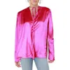 Beulah Womens Sateen Dressy Blouse