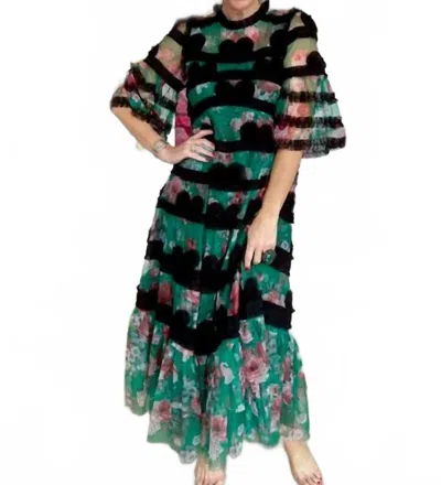 Beulahstyle Juliet Heart Dress In Green