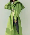 Beulahstyle One Side Open Top In Olive In Green