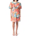 Beulahstyle Summer Cut Out Flowery Dress In Multi In Multi