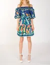 BEULAHSTYLE SUNNY DAYS DRESS IN BLUE MULTI