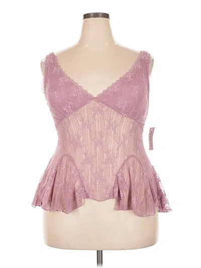 Pre-owned Beverly And Beck Sleeveless Blouse In Pink