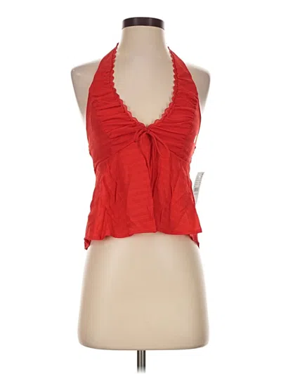 Beverly And Beck Sleeveless Blouse In Red
