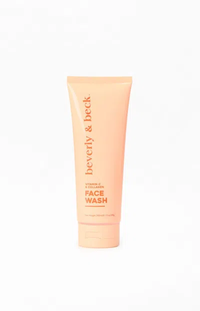Beverly And Beck Vitamin C & Collagen Face Wash In Orange