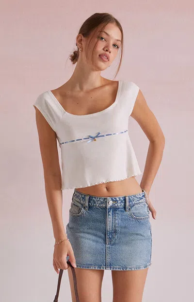 Beverly And Beck Women's Emmylou T-shirt In Off White