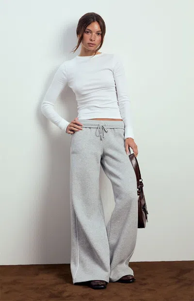 Beverly And Beck Women's Kelsey Thermal Cuff Long Sleeve Top In White