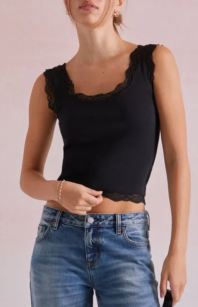 Beverly And Beck Women's Lucy Tank Top In Black