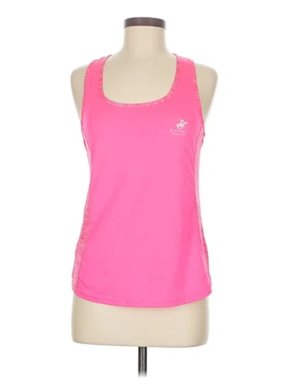 Pre-owned Beverly Hills Polo Club Active Tank Top In Pink