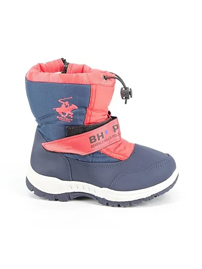 Pre-owned Beverly Hills Polo Club Kids' Boots In Blue