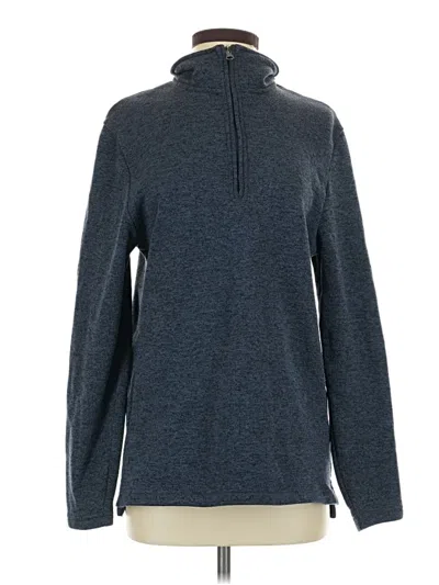 Pre-owned Beverly Hills Polo Club Fleece Jacket In Blue