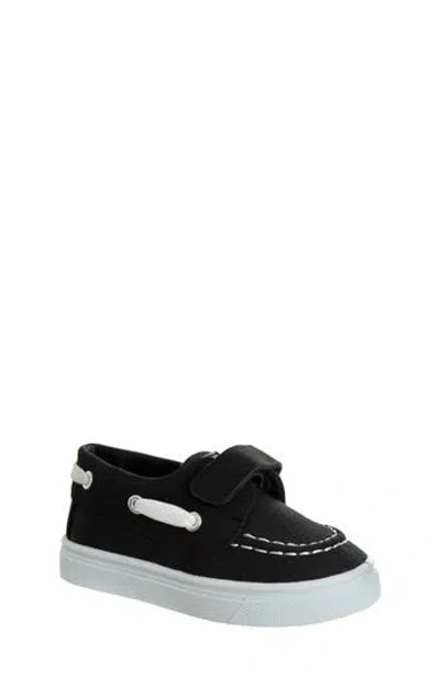 Beverly Hills Polo Club Kids' Moc Toe Sneaker In Black/white