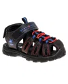 BEVERLY HILLS POLO CLUB LITTLE KIDS HOOK AND LOOP SPORT SANDALS