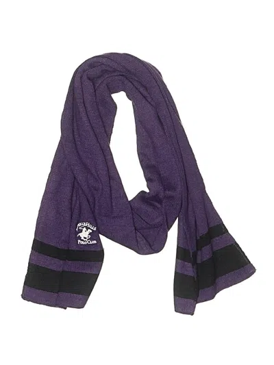 Beverly Hills Polo Club Scarf In Purple