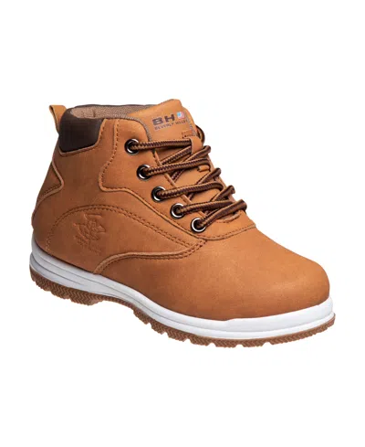 Beverly Hills Polo Club Babies' Toddler Hi-top Boots In Tan