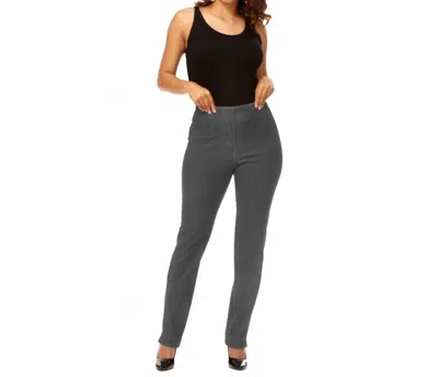 Beverly Rose Lior Sasha Pants In Anthracite Denim In White