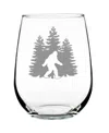 Bevvee Bigfoot Stemless Wine Glass In Clear