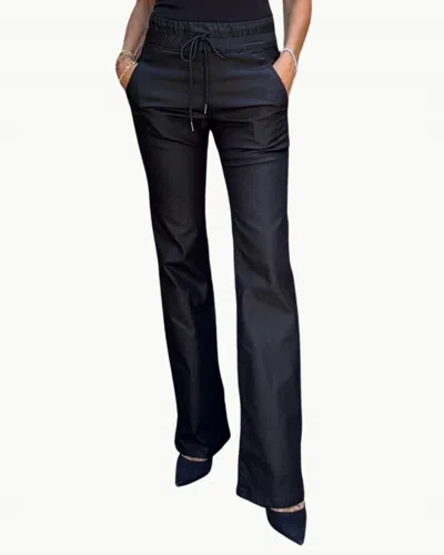 Bevy-flog Loren Flared Pants In Black Stripe