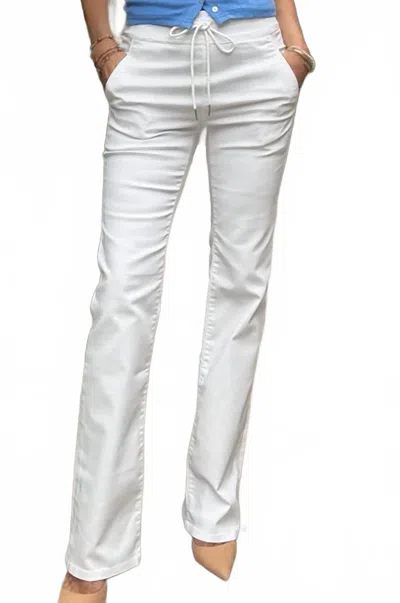 Bevy-flog Loren Pants In White Check